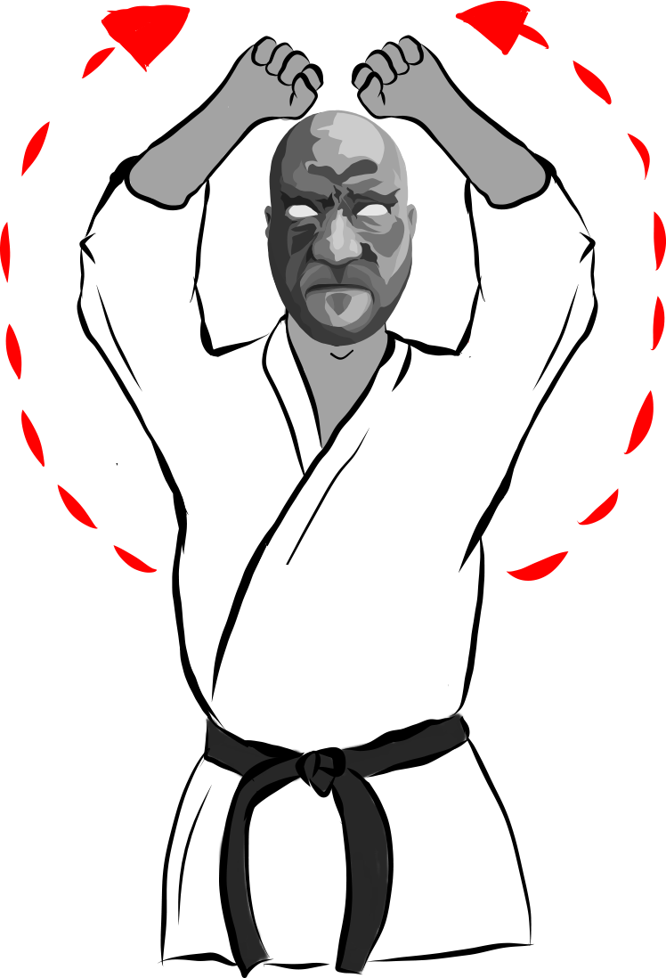 Wa uke (Circular Block)
